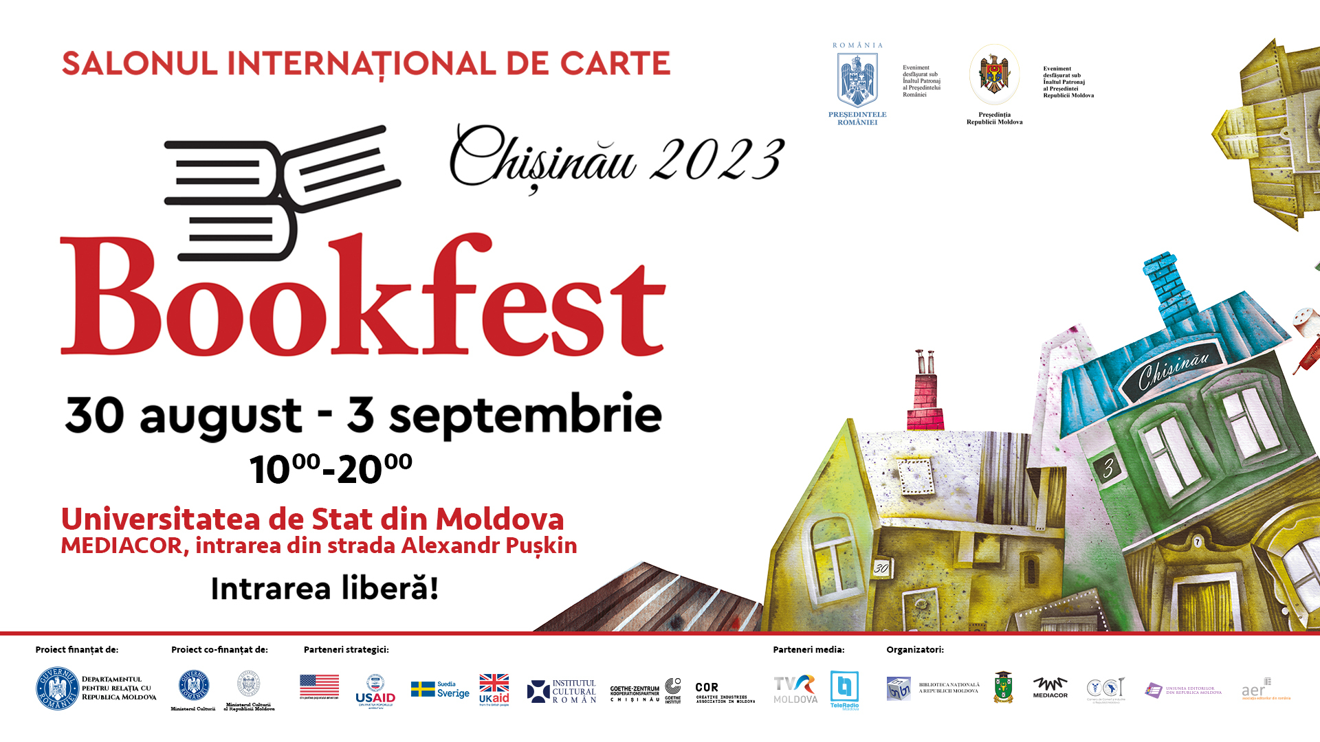 Salonul International de Carte Bookfest Chisinau 2023