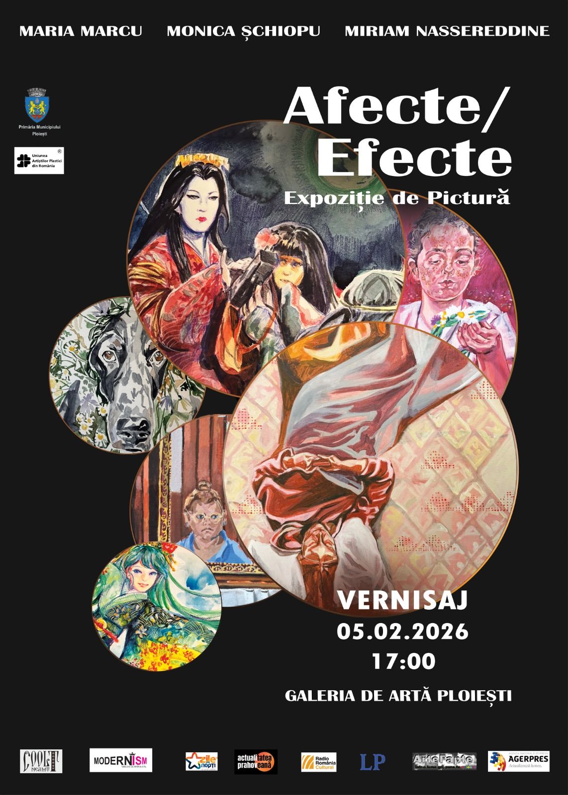 AFECTE / EFECTE Expoziție de pictură | Galeria de Artă Ploiești 5 – 18 februarie 2026 AFECTE / EFECTE Expoziție de pictură | Galeria de Artă Ploiești 5 – 18 februarie 2026
