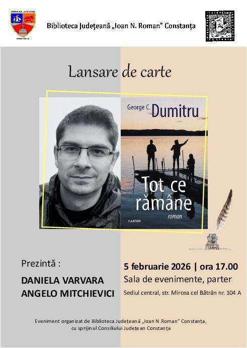 Carte – Tot ce rămâne – Biblioteca Județeană Constanța