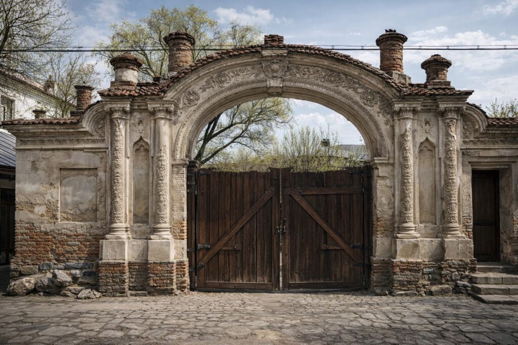 La porțile Hanului Turcesc, de la Galați