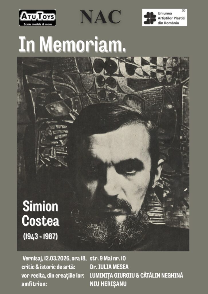 Artistul Simion Costea – vernisaj la patru decenii de la dispariția sa – 2026
