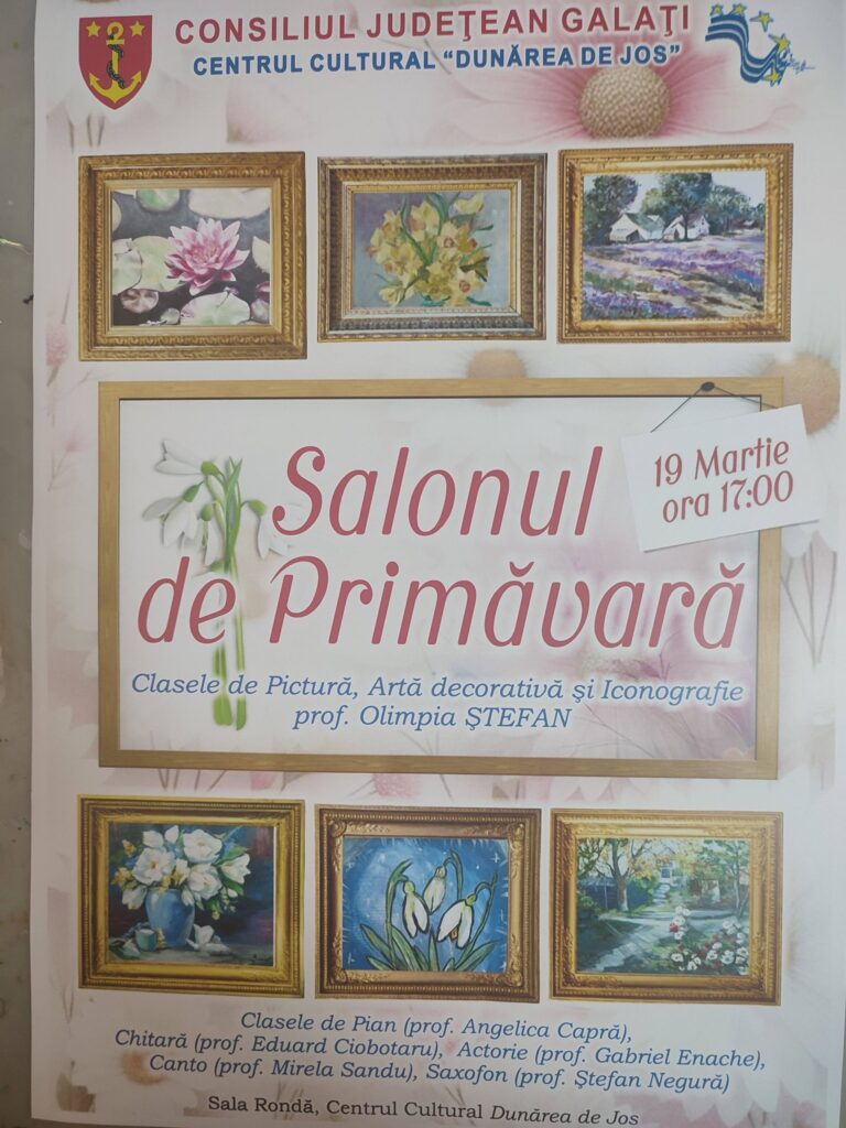 Remember – Salonul de Primăvară – expoziție a cursanților Școlii de Artă – Galați Remember – Salonul de Primăvară – expoziție a cursanților Școlii de Artă – Galați
