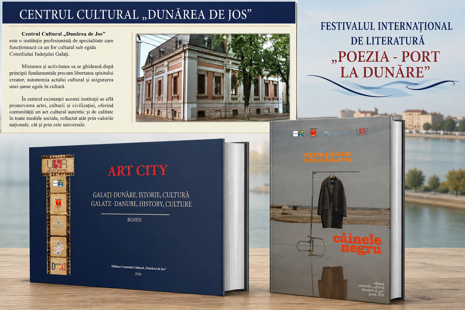 Două apariții editoriale completează Festivalul de la Galați