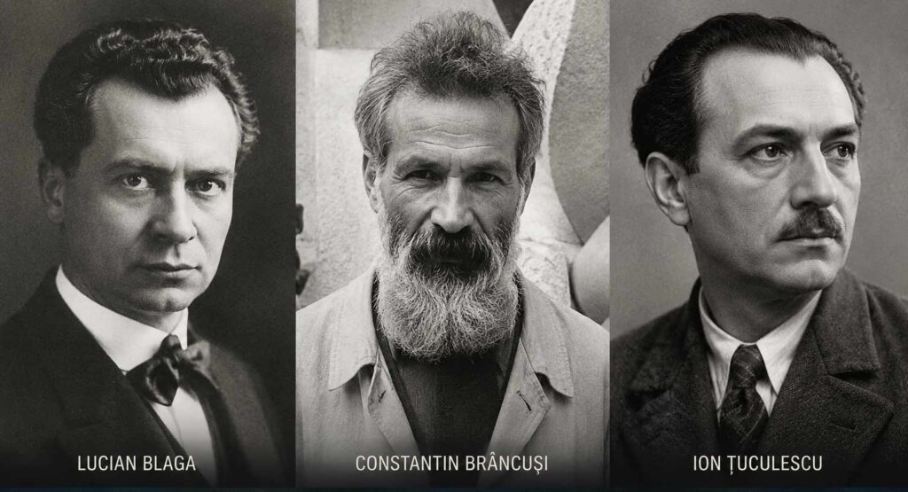 blaga brancusi tuculescu